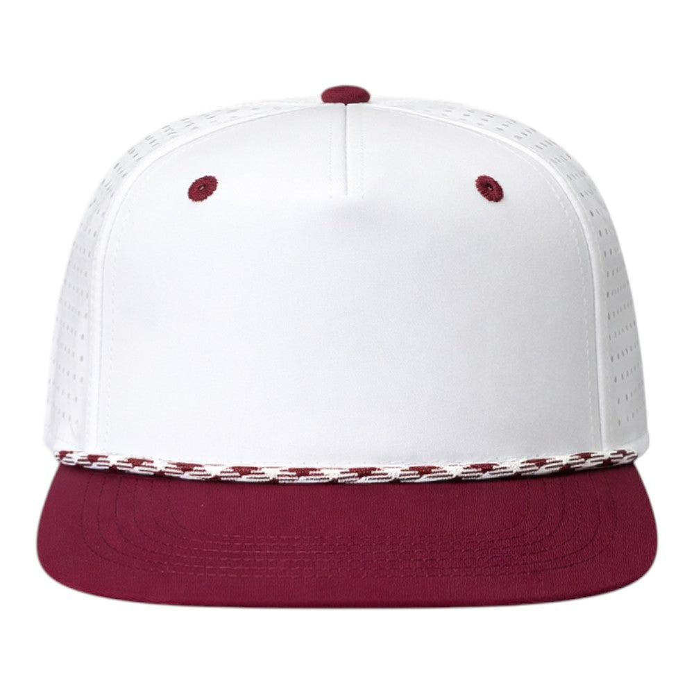 Blank Rope Hats Perforated Unstructured Cap