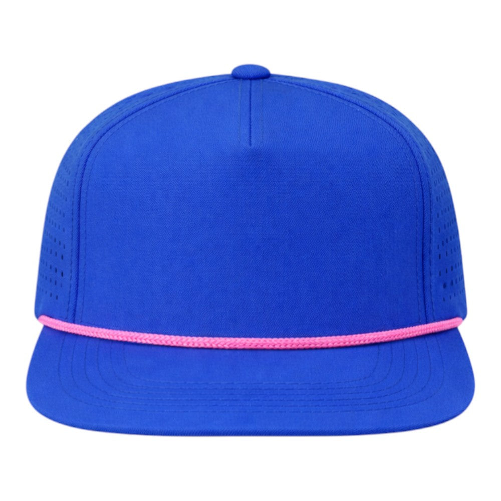 Blank Rope Hats Perforated Unstructured Cap