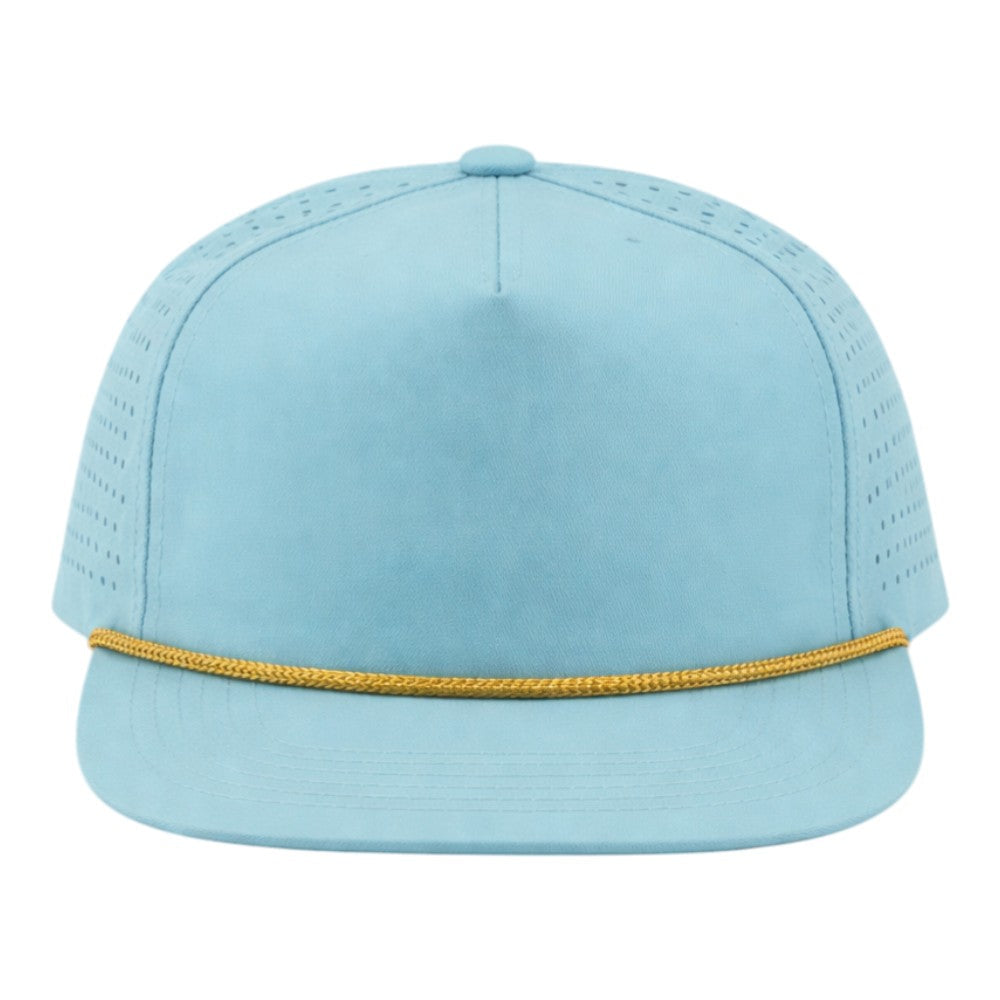 Blank Rope Hats Perforated Unstructured Cap