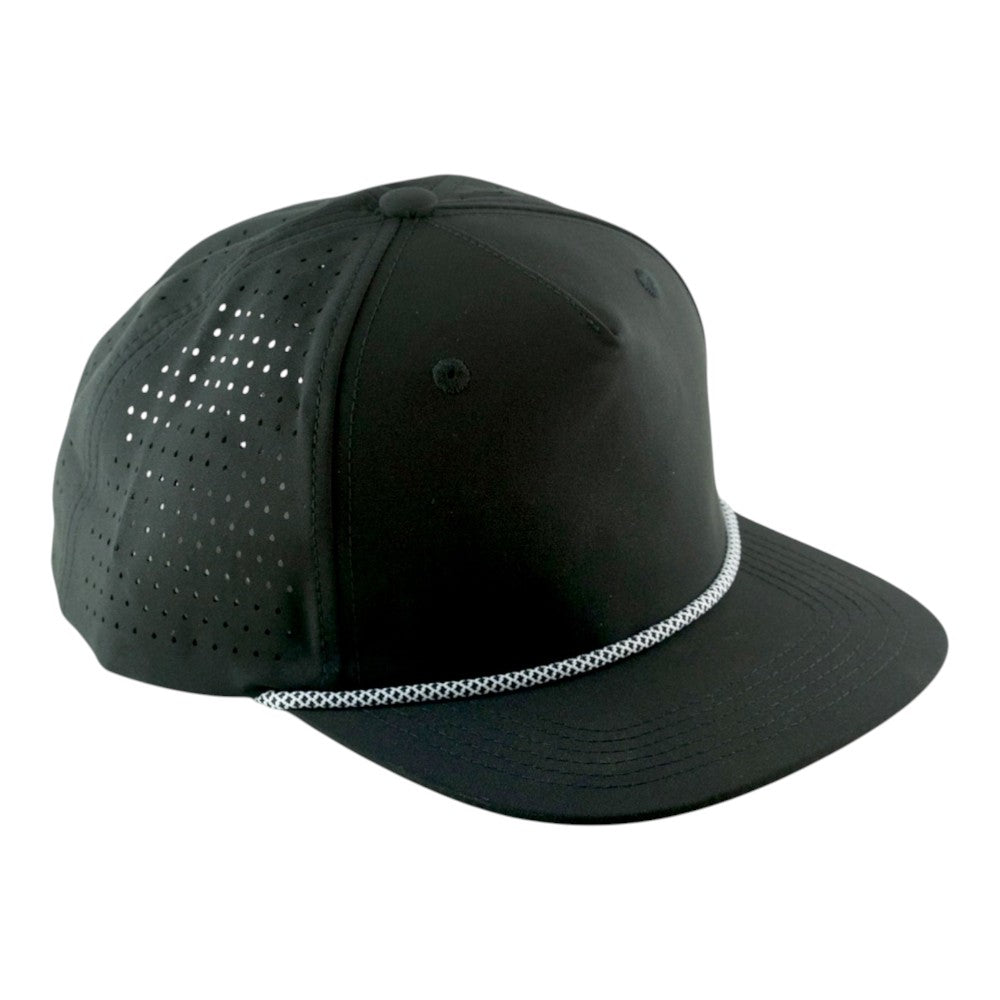 Blank Rope Hats Perforated Structured Cap