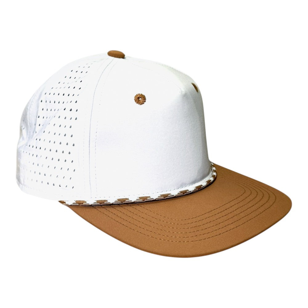 Blank Rope Hats Perforated Unstructured Cap