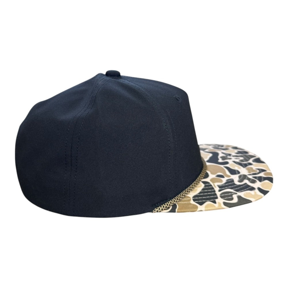 Blank Rope Hats Perforated Unstructured Cap