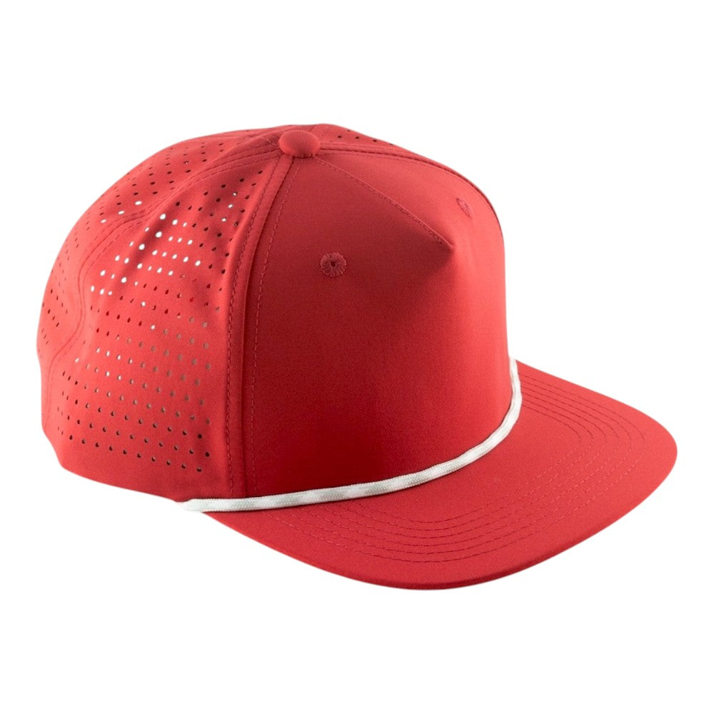 Blank Rope Hats Perforated Unstructured Cap
