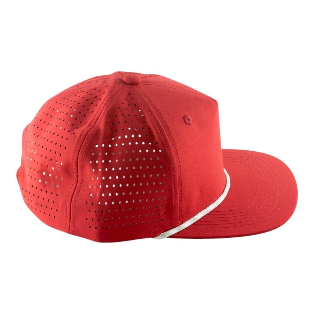 Blank Rope Hats Perforated Unstructured Cap