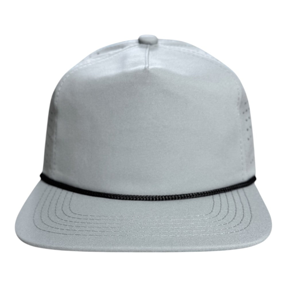 Blank Rope Hats Perforated Unstructured Cap