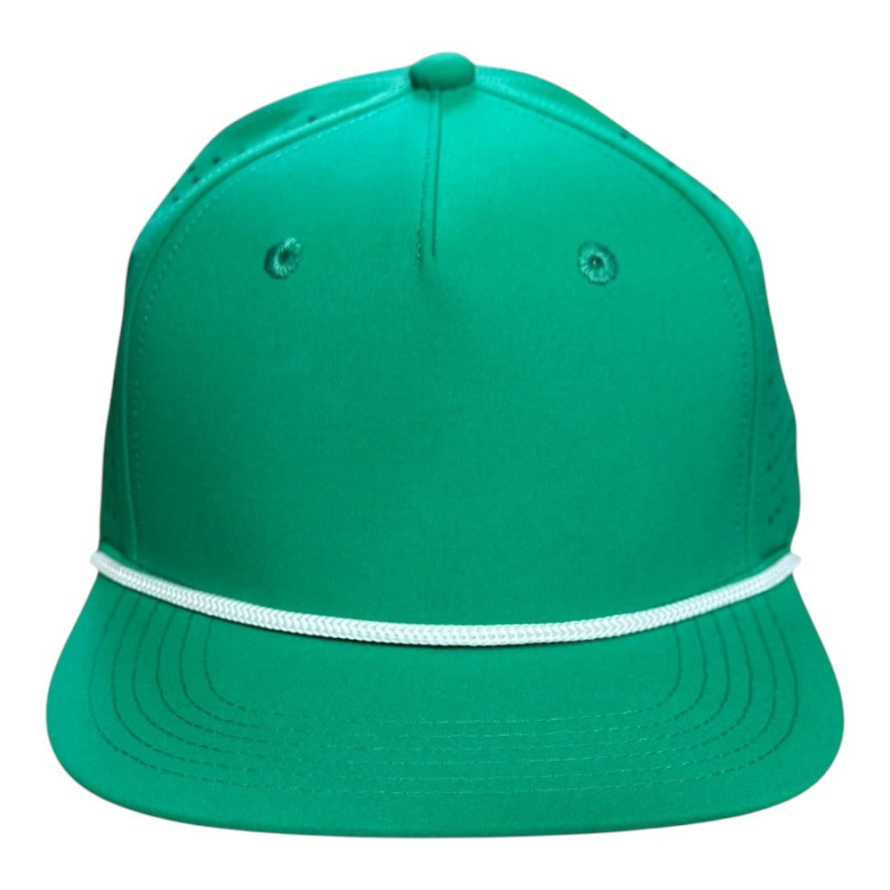 Blank Rope Hats Perforated Structured Cap