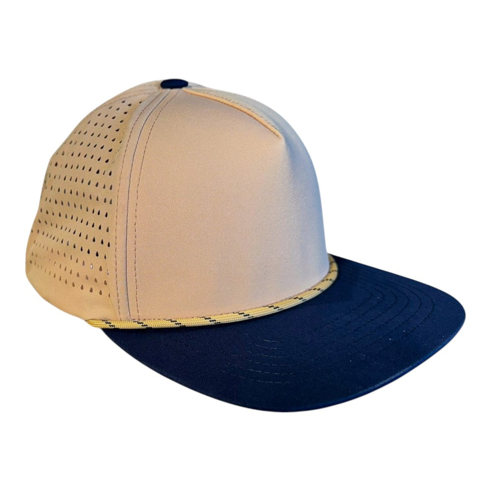 Blank Rope Hats Perforated Unstructured Cap