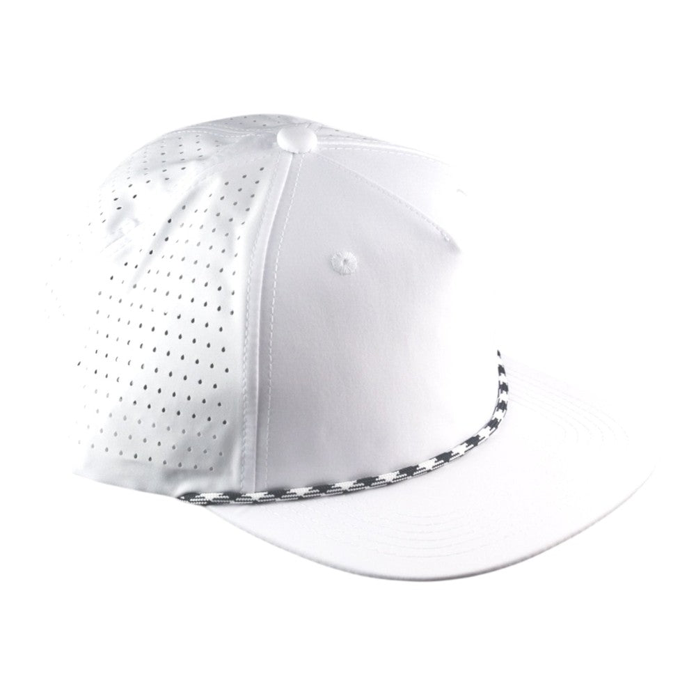 Blank Rope Hats Perforated Unstructured Cap