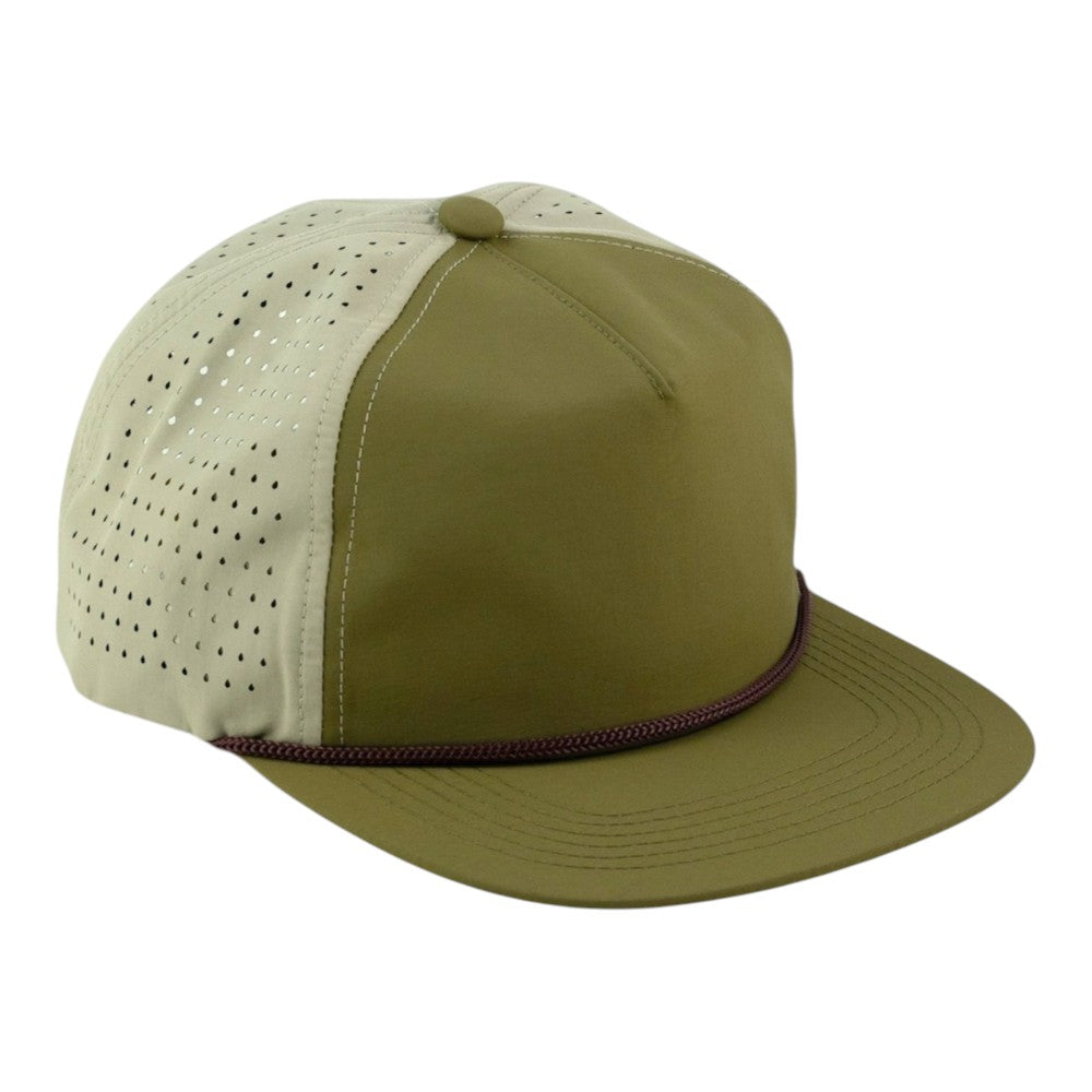 Blank Rope Hats Perforated Structured Cap